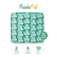 Puzzle Feeder Green Dog Puzzle Mat - Slow Feeder Dog Bowl