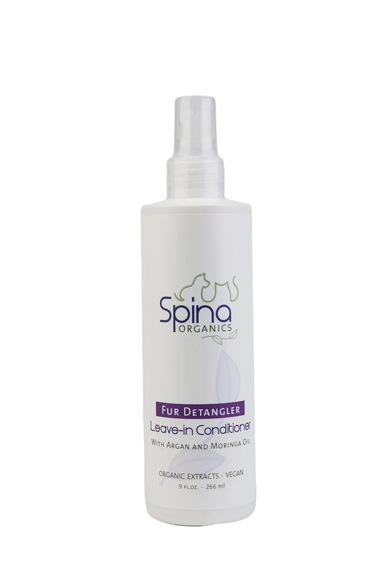 Spina Organics Leave-In Conditioner Detangler Spray 9oz