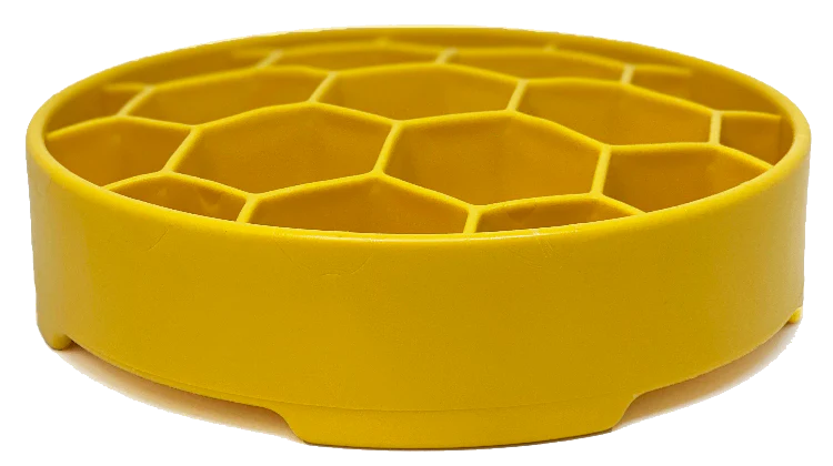 Sodapup HONEYCOMB DESIGN EBOWL ENRICHMENT SLOW FEEDER BOWL FOR DOGS