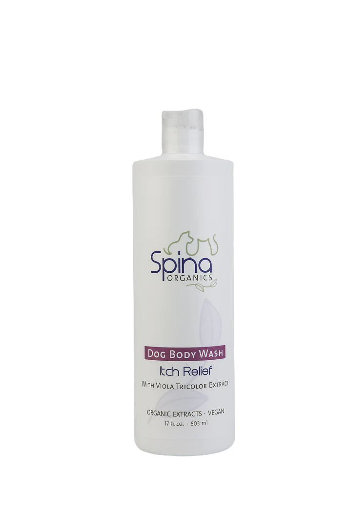 Spina Organics Itch Relief Dog Body Wash 17oz