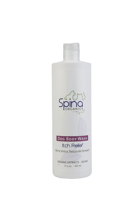 Spina Organics Itch Relief Dog Body Wash 17oz