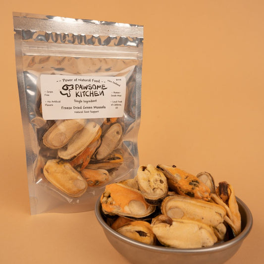 New Zealand Dried Green Lipped Mussels by Pawsome kitchen